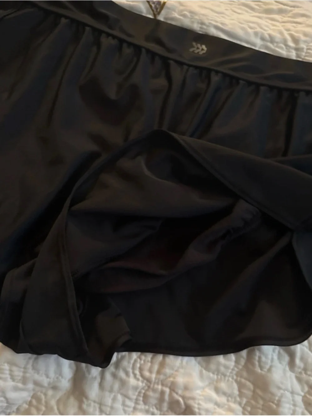all in motion Black Athletic Skort with Built-In lining